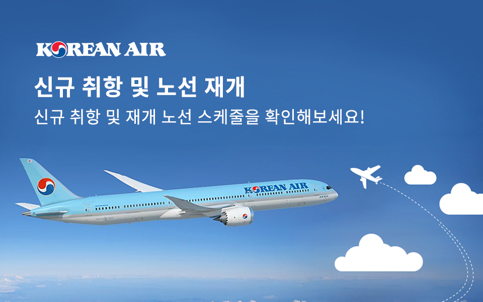 신규취항 및 노선재개